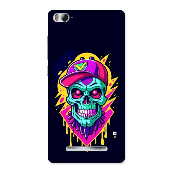 Skull In Cap Back Case for Mi4i