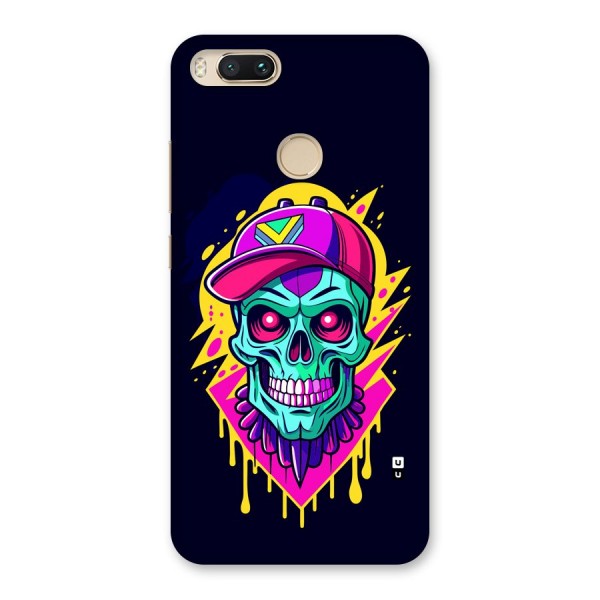 Skull In Cap Back Case for Mi A1