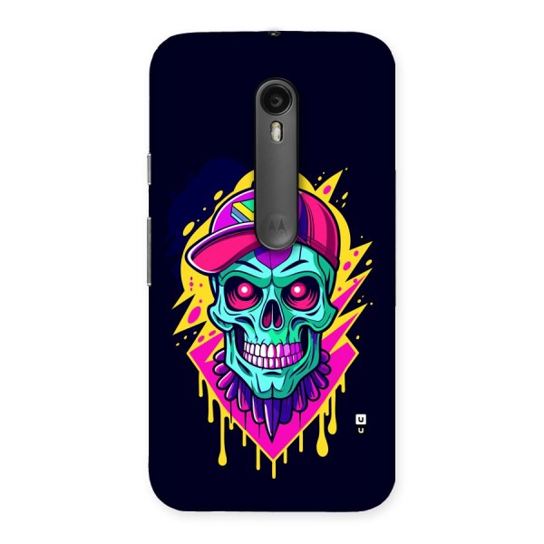 Skull In Cap Back Case for Moto G3