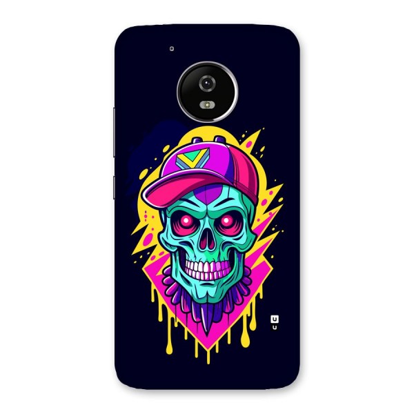 Skull In Cap Back Case for Moto G5