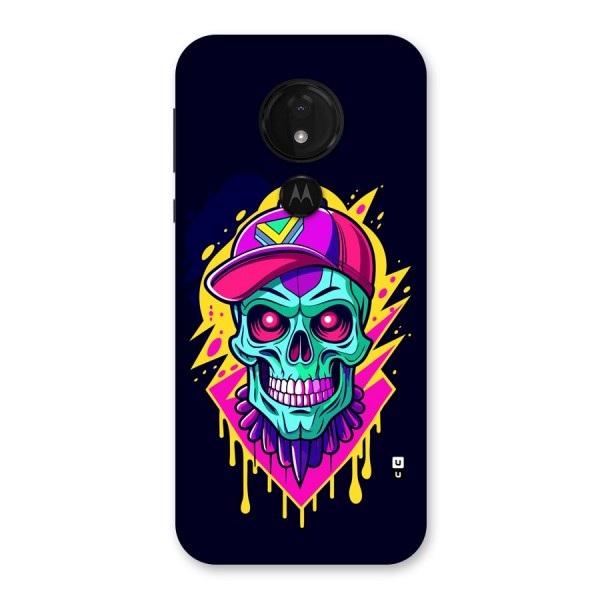 Skull In Cap Back Case for Moto G7 Power