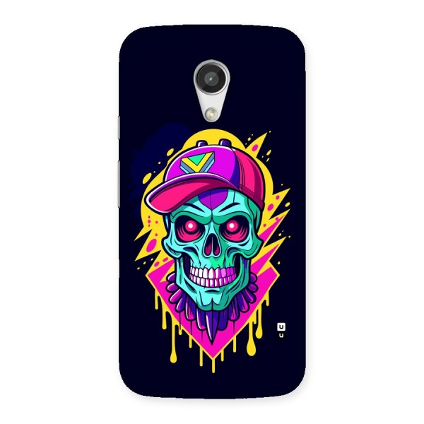 Skull In Cap Back Case for Moto G 2nd Gen