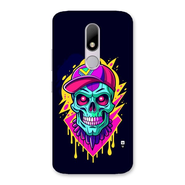 Skull In Cap Back Case for Moto M