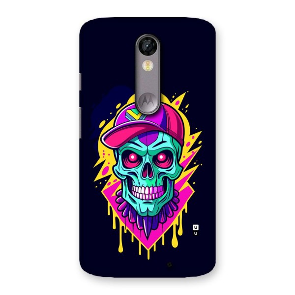 Skull In Cap Back Case for Moto X Force