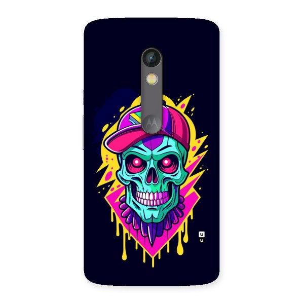 Skull In Cap Back Case for Moto X Play