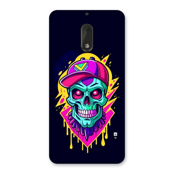 Skull In Cap Back Case for Nokia 6