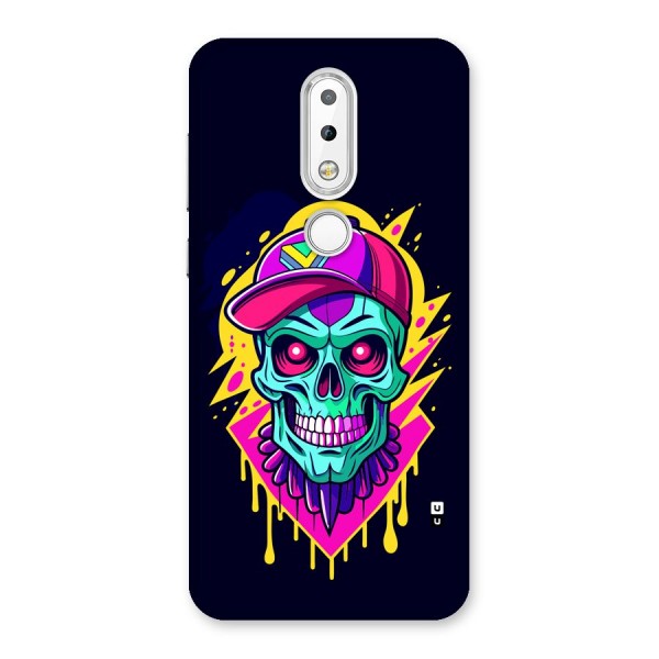 Skull In Cap Back Case for Nokia 6.1 Plus