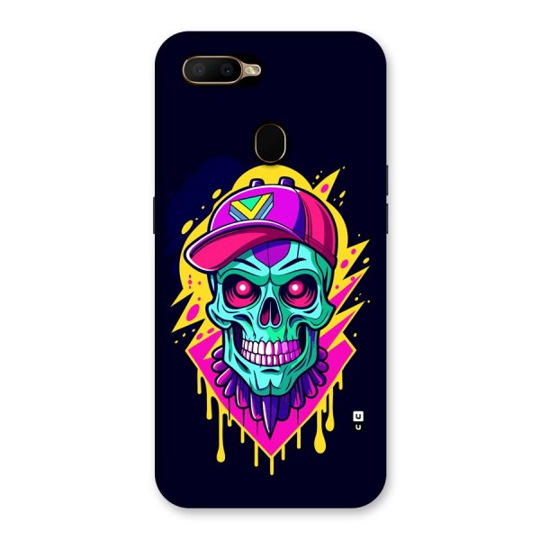 Skull In Cap Back Case for Oppo A5s