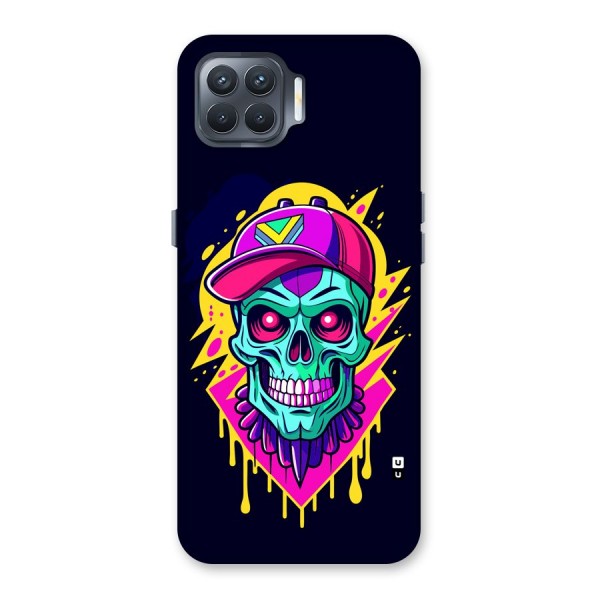 Skull In Cap Back Case for Oppo F17 Pro