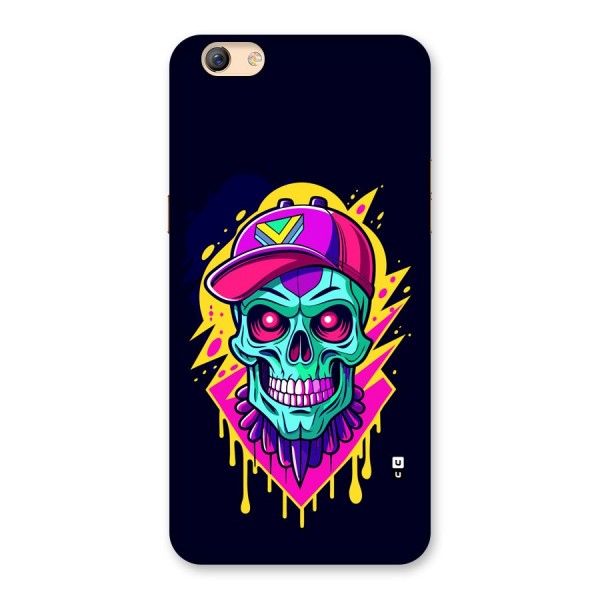 Skull In Cap Back Case for Oppo F3 Plus