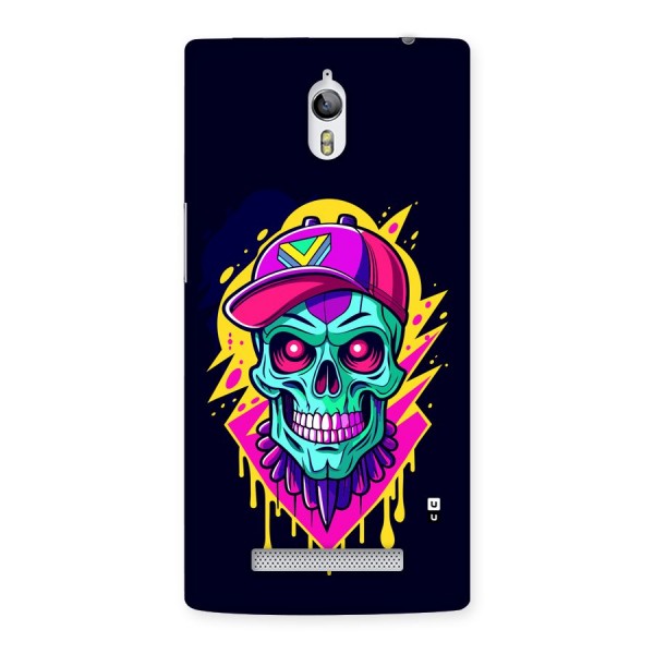 Skull In Cap Back Case for Oppo Find 7