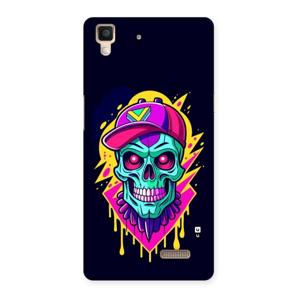 Skull In Cap Back Case for Oppo R7