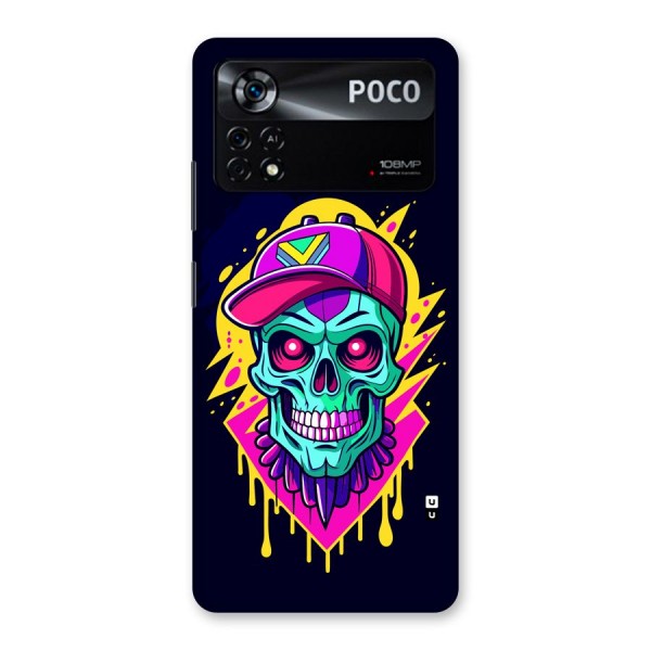 Skull In Cap Back Case for Poco X4 Pro 5G