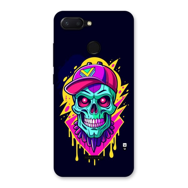 Skull In Cap Back Case for Redmi 6