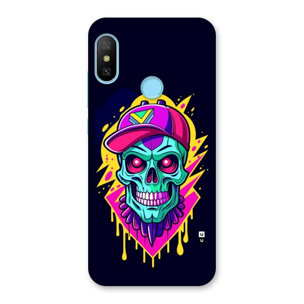 Skull In Cap Back Case for Redmi 6 Pro