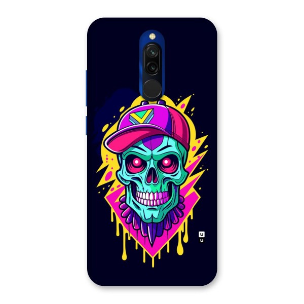 Skull In Cap Back Case for Redmi 8