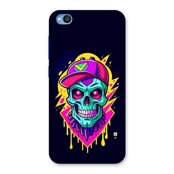 Skull In Cap Back Case for Redmi Go