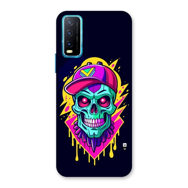 Skull In Cap Back Case for Vivo Y20A