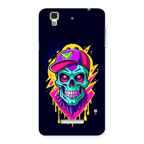 Skull In Cap Back Case for YU Yureka Plus