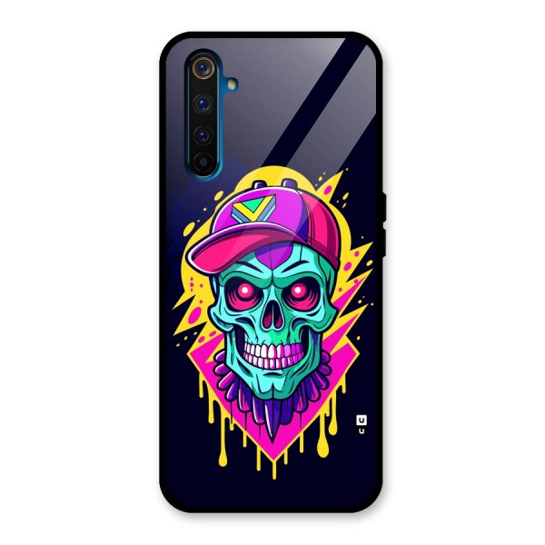 Skull In Cap Glass Back Case for Realme 6 Pro