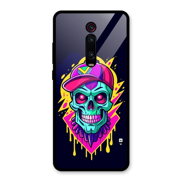 Skull In Cap Glass Back Case for Redmi K20