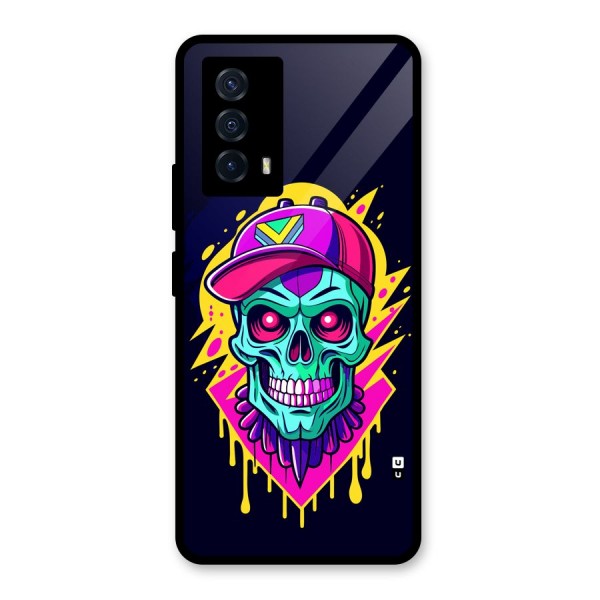 Skull In Cap Glass Back Case for Vivo iQOO Z5