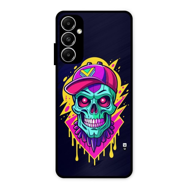 Skull In Cap Metal Back Case for Galaxy A05s