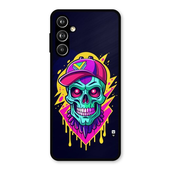 Skull In Cap Metal Back Case for Galaxy F54