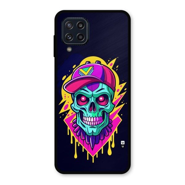 Skull In Cap Metal Back Case for Galaxy M32