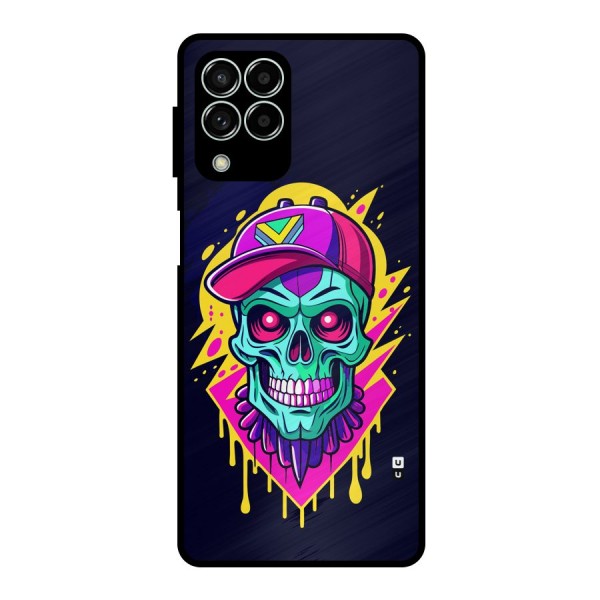 Skull In Cap Metal Back Case for Galaxy M33