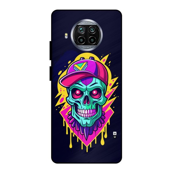 Skull In Cap Metal Back Case for Mi 10i