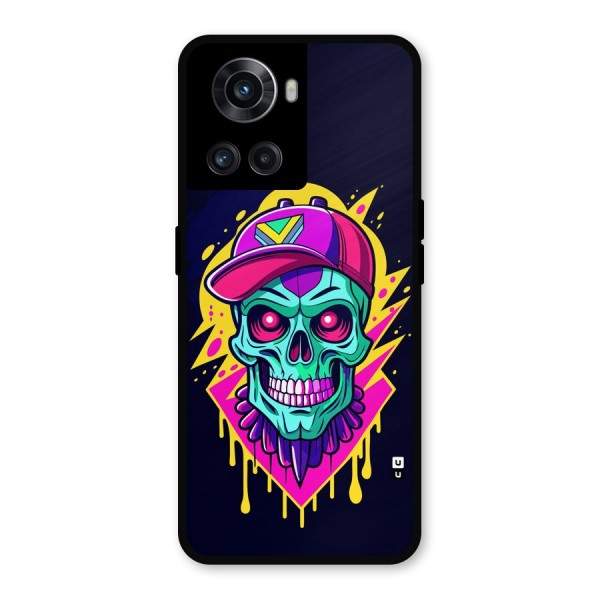 Skull In Cap Metal Back Case for OnePlus 10R