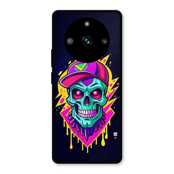 Skull In Cap Metal Back Case for Realme 11 Pro