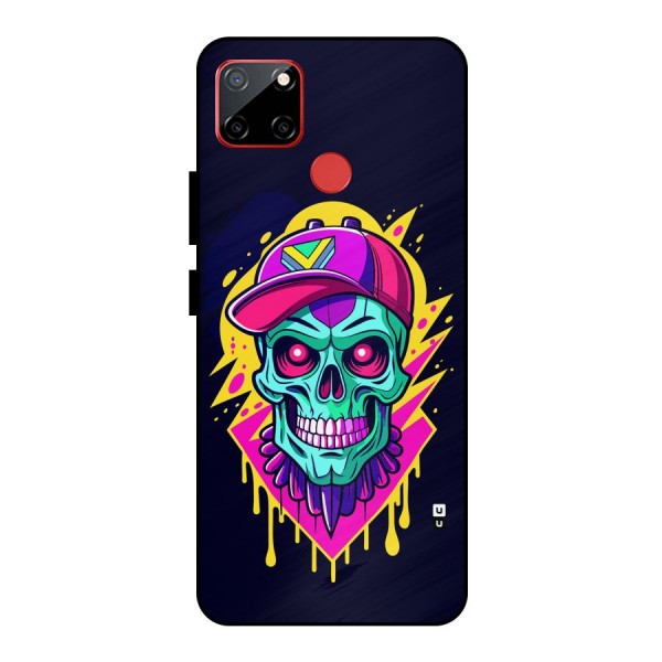 Skull In Cap Metal Back Case for Realme C12