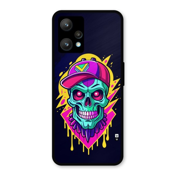 Skull In Cap Metal Back Case for Realme Narzo 50 Pro