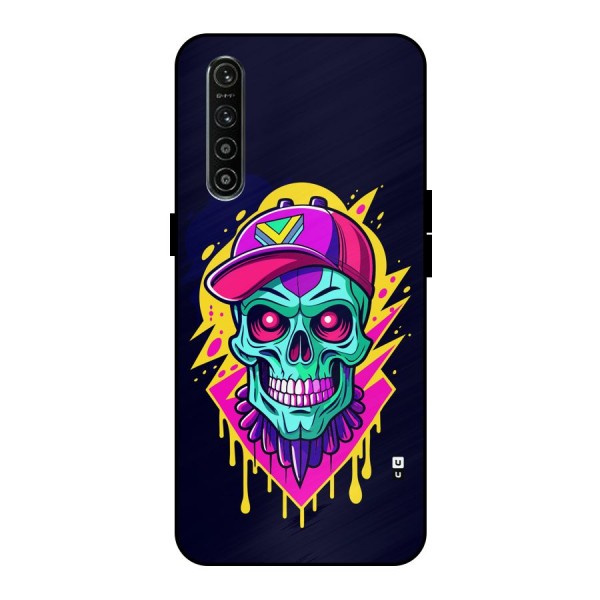 Skull In Cap Metal Back Case for Realme XT