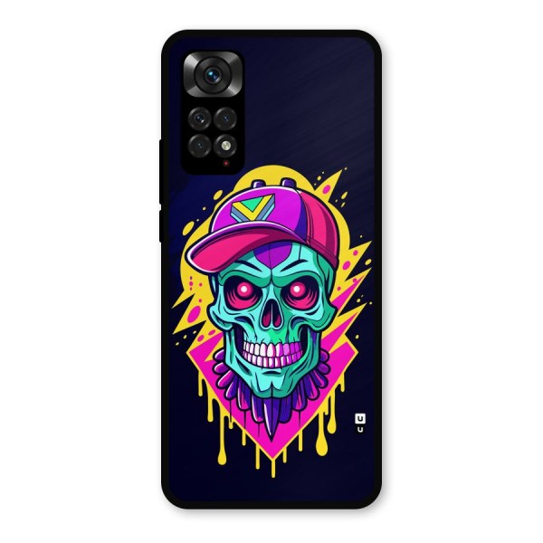 Skull In Cap Metal Back Case for Redmi Note 11