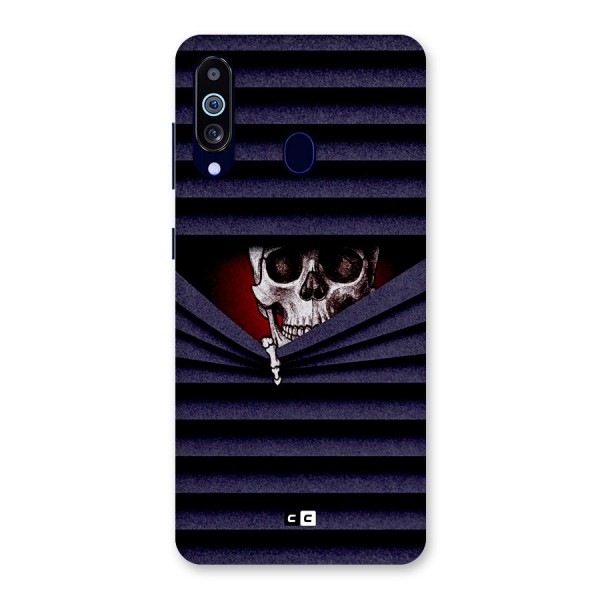 Skull Peak Back Case for Galaxy A60