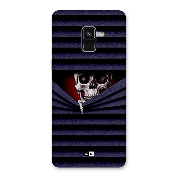 Skull Peak Back Case for Galaxy A8 Plus