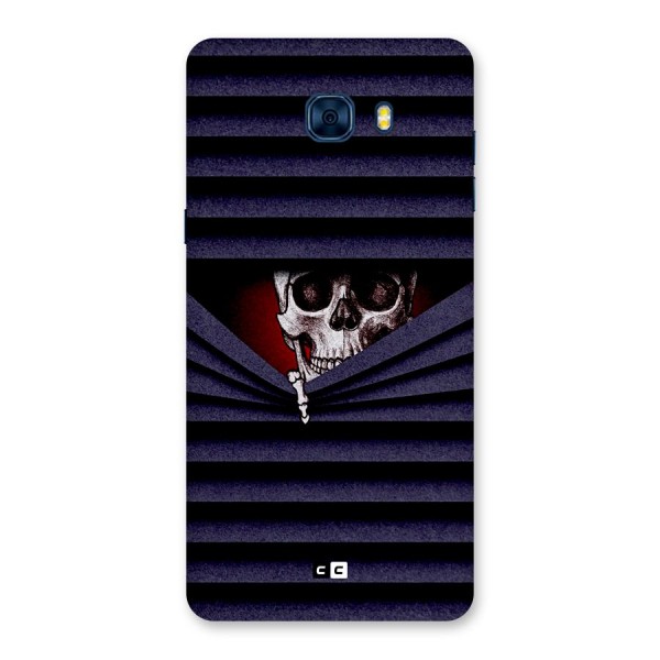 Skull Peak Back Case for Galaxy C7 Pro