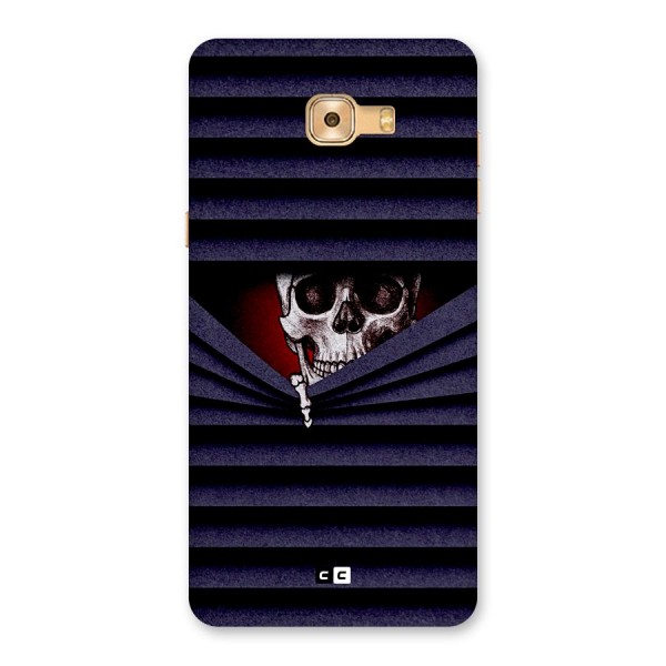 Skull Peak Back Case for Galaxy C9 Pro