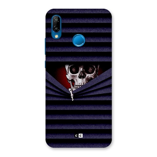 Skull Peak Back Case for Huawei P20 Lite