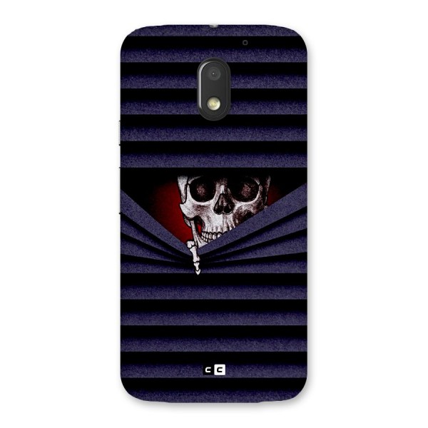 Skull Peak Back Case for Moto E3 Power