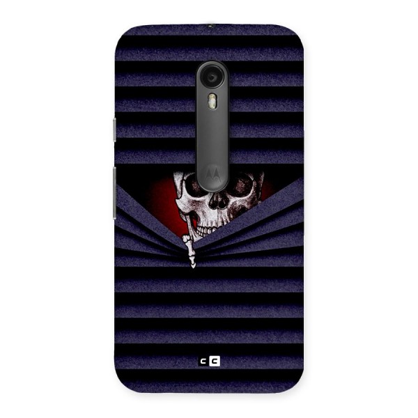 Skull Peak Back Case for Moto G3