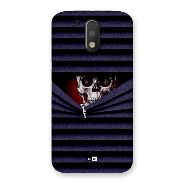 Skull Peak Back Case for Moto G4