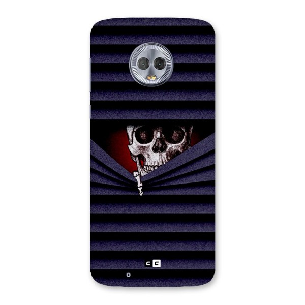 Skull Peak Back Case for Moto G6