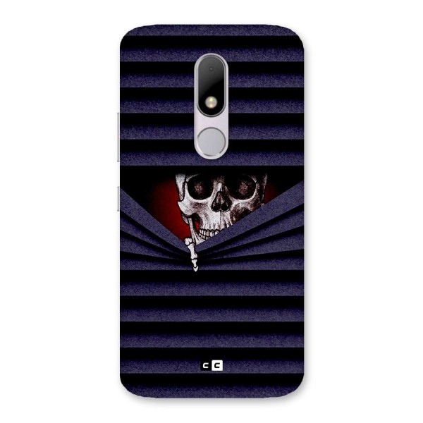 Skull Peak Back Case for Moto M