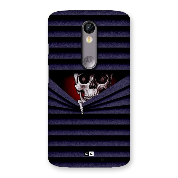 Skull Peak Back Case for Moto X Force