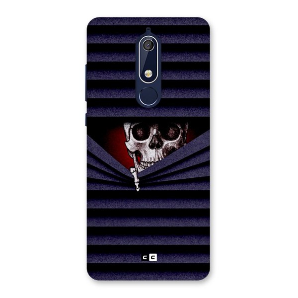 Skull Peak Back Case for Nokia 5.1