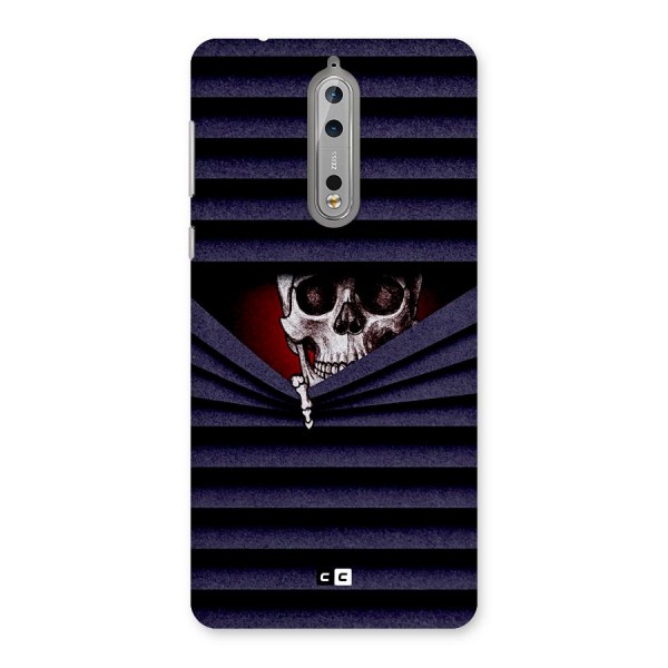 Skull Peak Back Case for Nokia 8